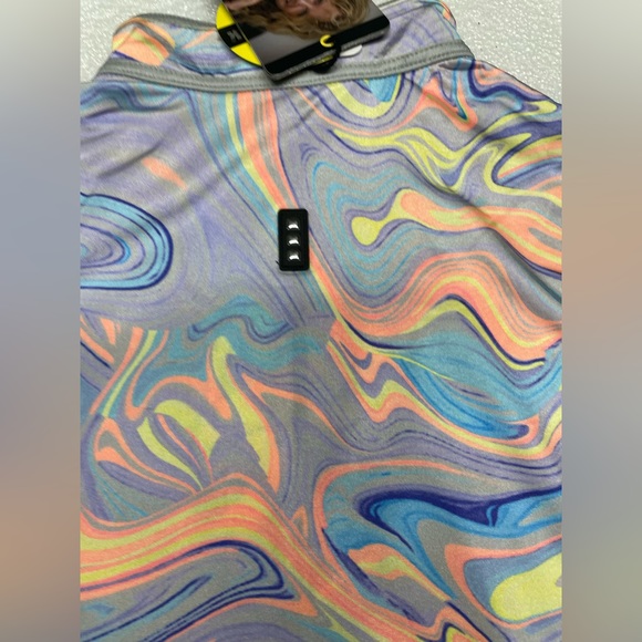 Jamie Sadock Women's Purple Rain Swirl Golf Polo 3/4 Sleeves Sz s &M MSRP $95 - Picture 6 of 7